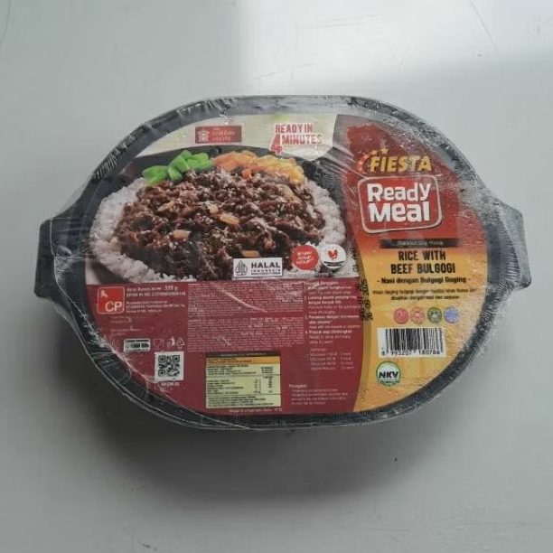 

Fiesta Ready Meal Rice With Beef Bulgogi