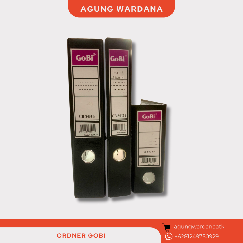 

ORDNER GOBI FOLIO DAN KWITANSI