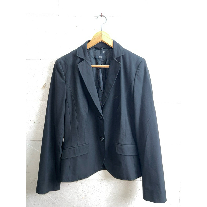 Blazer s.Oliver Warna Hitam