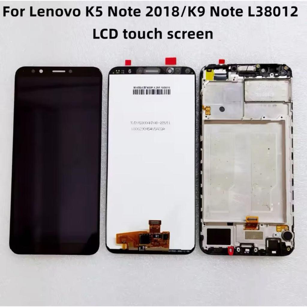 6.0"Original For Lenovo L38012 LCD Display with Touch Screen Digitizer Assembly Replace For Lenovo K