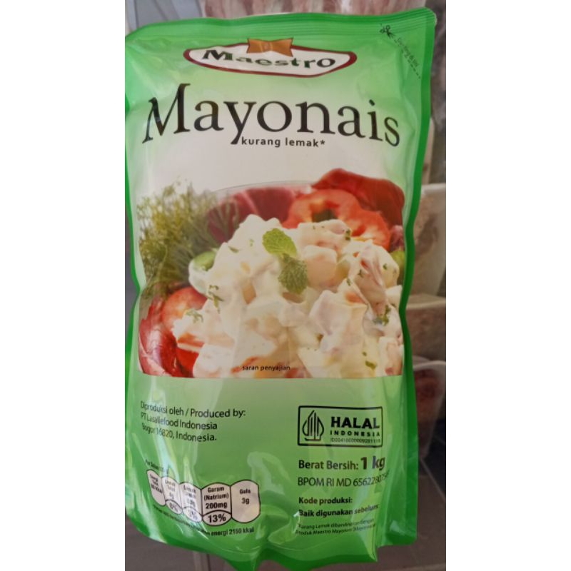 

Maestro Mayonais Kurang Lemak