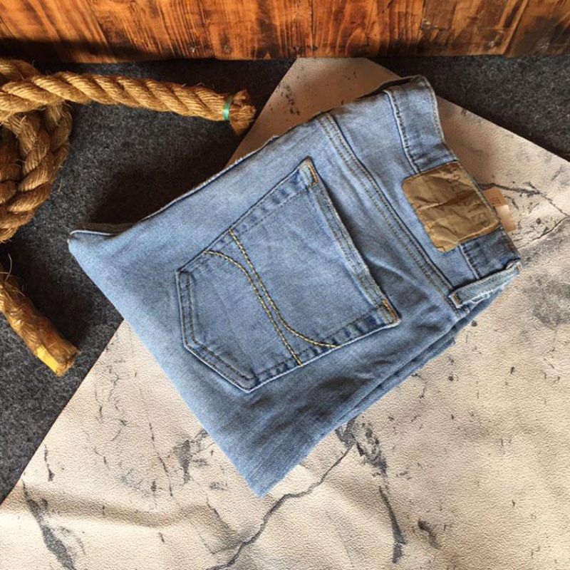 Celana Panjang Jeans Denim Fashion Pria Reguler Fit Original Brand 1996