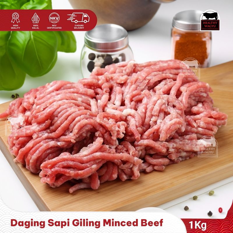 

Daging Sapi Giling 1kg HALAL/Minced Beef 1kg/Daging sapi Cincang Fresh