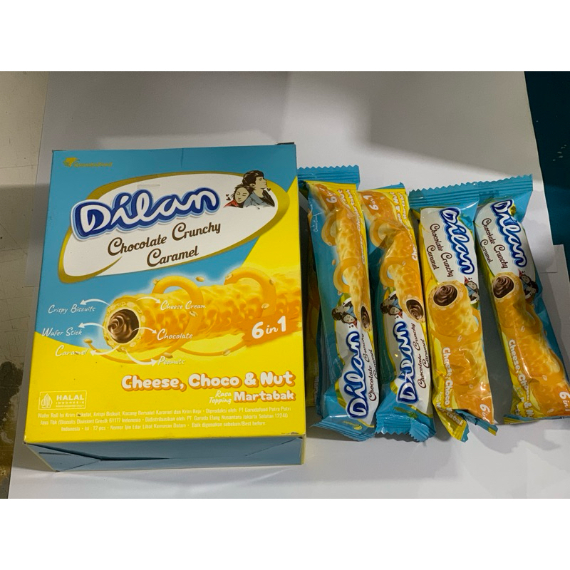 

Dilan Chocolate Crunchy Caramel 6 in 1