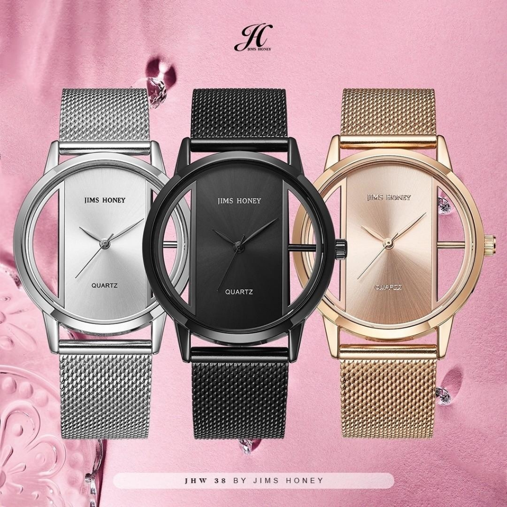 JIMS HONEY JHW 38 Jam Tangan Wanita Cewek Jimshoney Murah Elegan Fashion Casual Terbaru