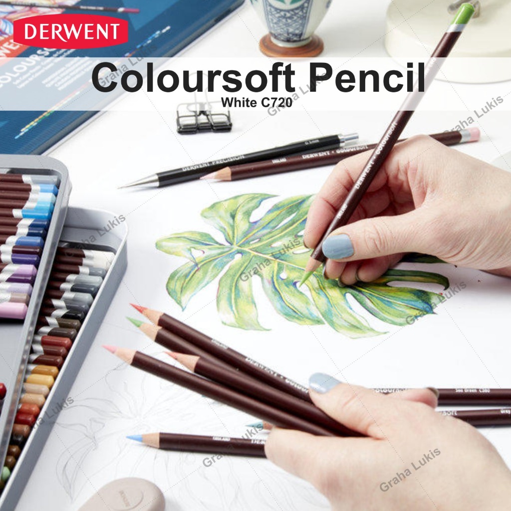

H7Y Derwent Coloursoft Pencil White C720