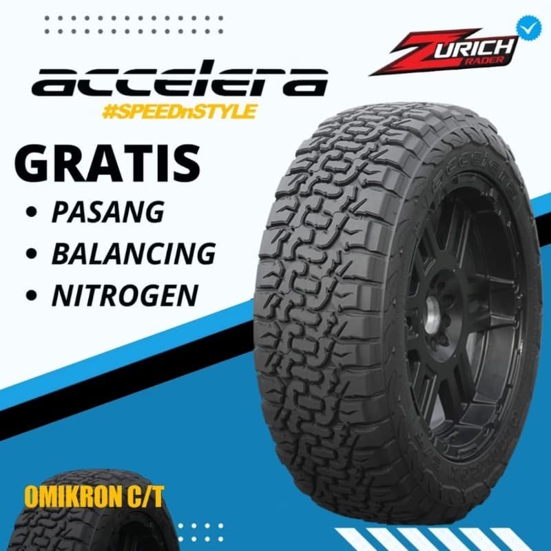 Ban Mobil 275 65 R18 Merek Accelera Omikron Ct Ukuran 275/65 R18 Offroad