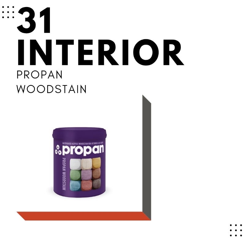 PROPAN WOODSTAIN PWS_631 WALNUT 1LT