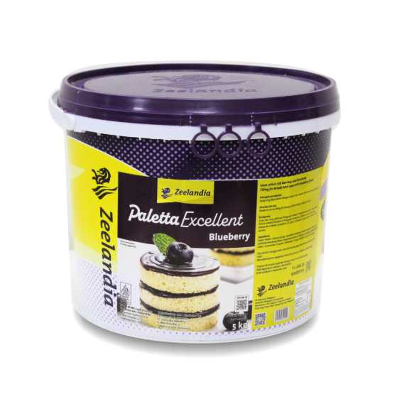 

PALETTA EXCELLENT BLUEBERRY FILLING ECER 250GR, UNTUK KUE/ISIAN ROTI/DONAT DLL