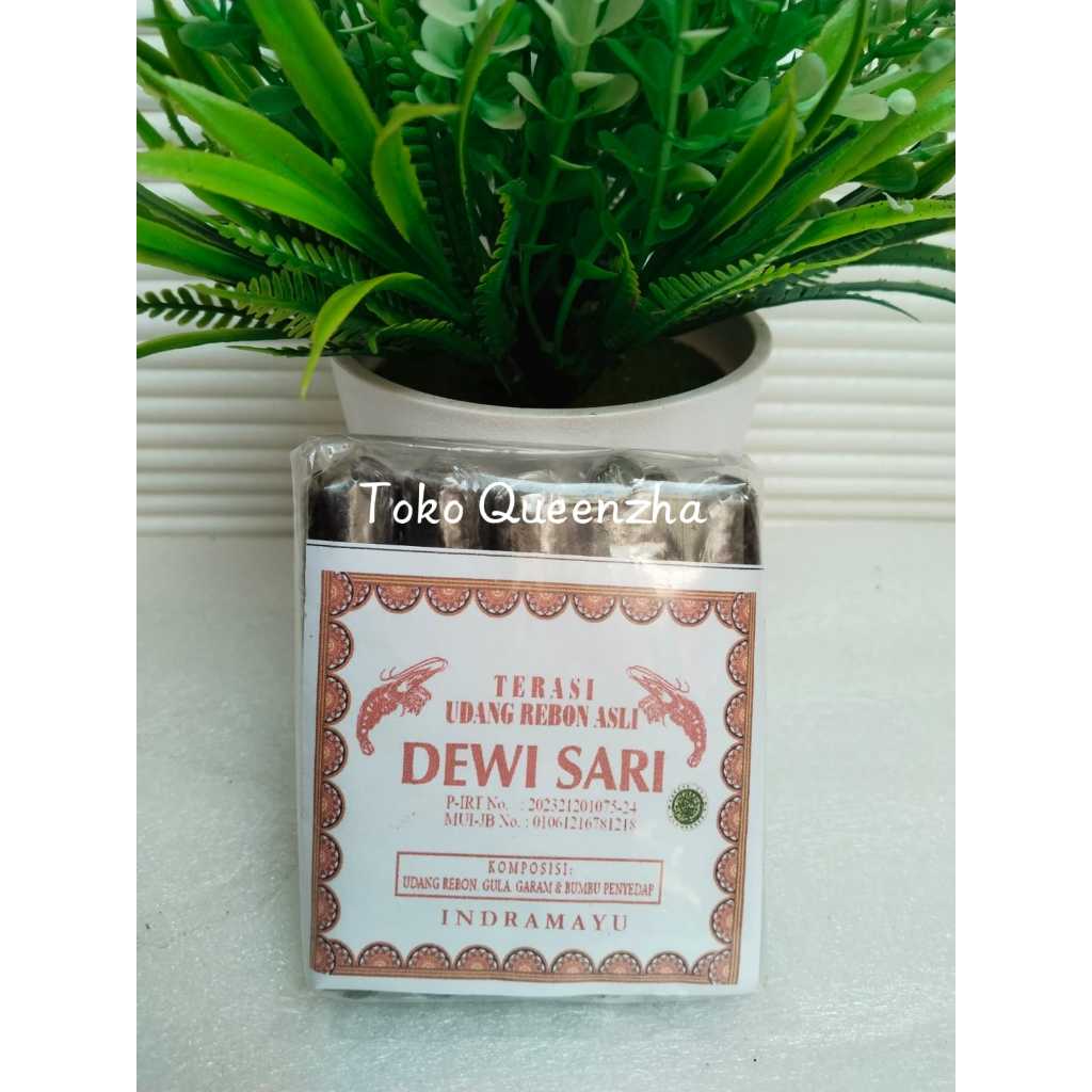 

Terasi udang rebon asli DEWI SARI khas Indramayu 22x5gram