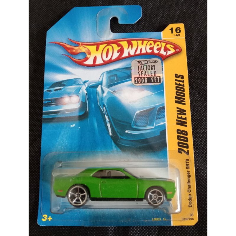 HOT WHEELS DODGE CHALLENGER SRT8 FACTORY SEALED