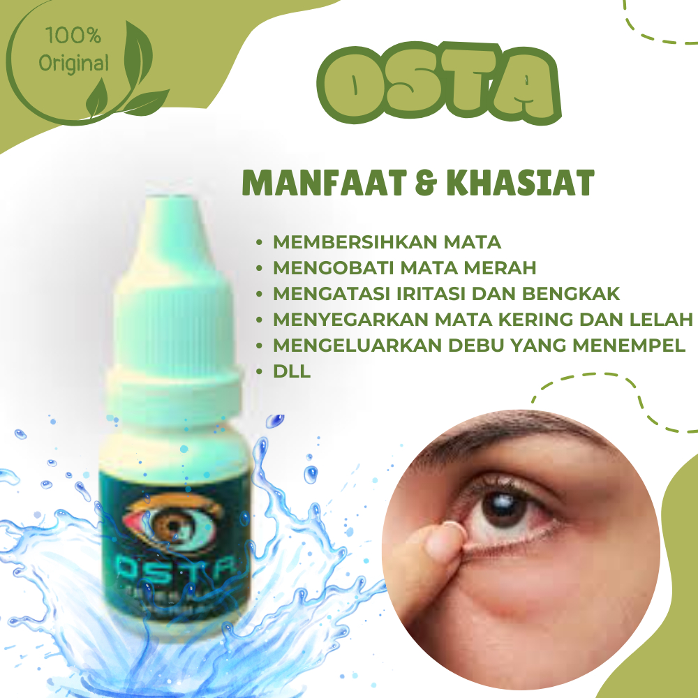 OSTA Obat Tetes Mata Paling Ampuh // Mengobati Mata Kering, Minus Plus, Bulu Mata Saling Menempel