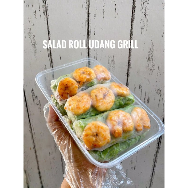 

Salad Roll Udang Grill