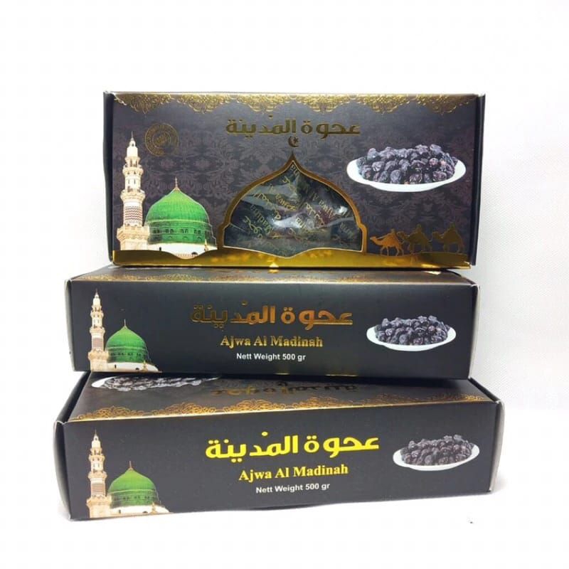 

Ajwa Al Madinah Nett Weight 500 gr