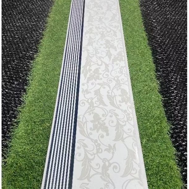 PLAFON PVC PUTIH GLOSSY MOTIF BATIK T508