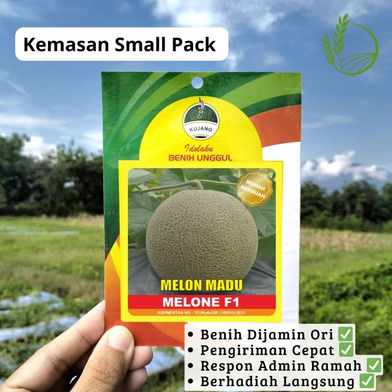 Benih Melon Melone F1 Cap Kujang 50 biji Tahan Virus