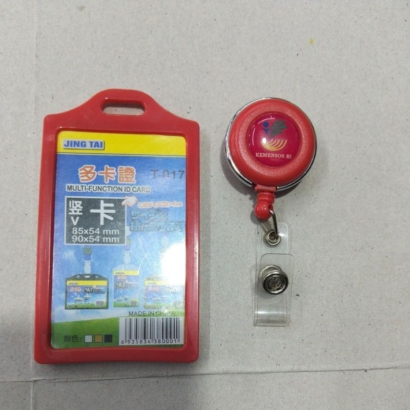 

Yoyo Putar + Cashing Tempat Id card Logo KEMENSOS