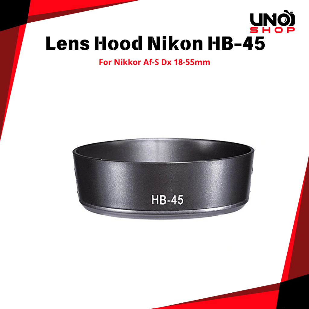 Lens Hood Nikon HB-45 For Nikkor Af-S Dx 18-55mm