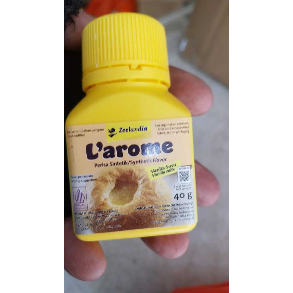 

L'arome Vanilla Susu Perasa Makanan 40 g