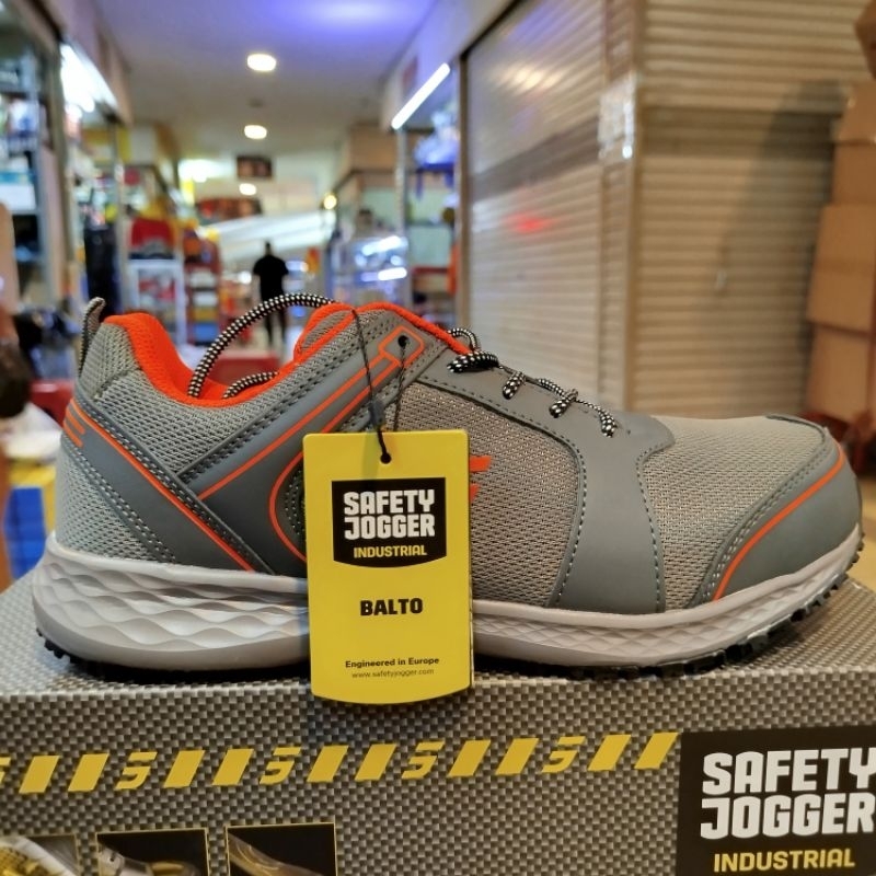 Sepatu Safety Jogger balto grey original / Safety jogger Balto 100 % Berkualitas Original