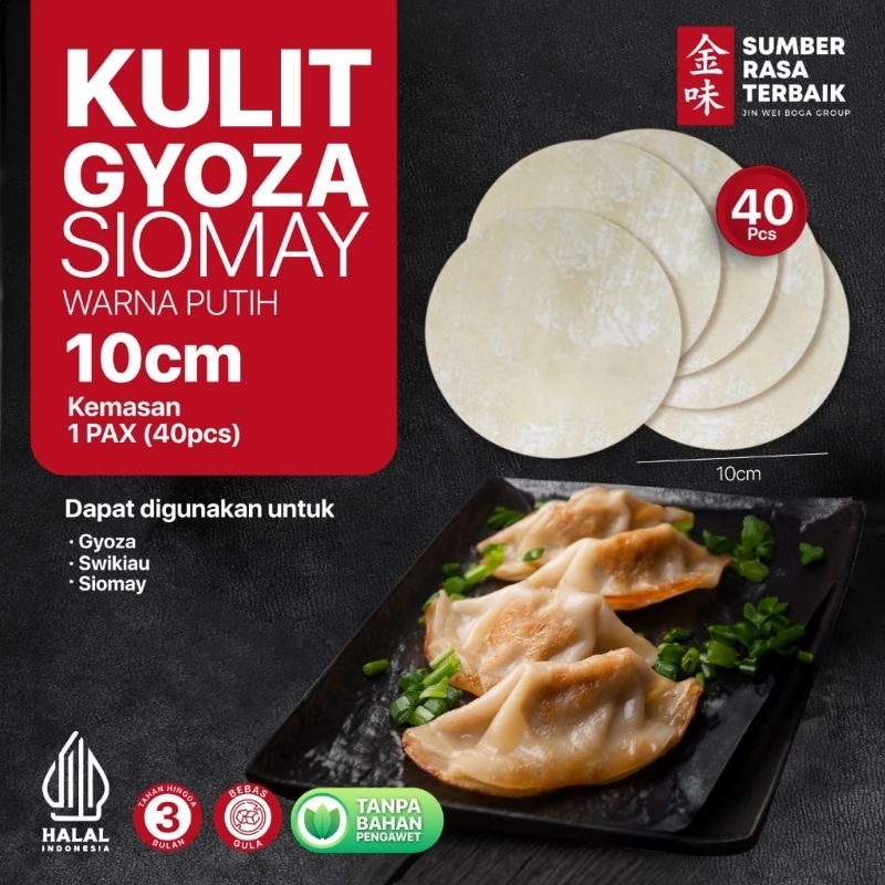 

Kulit Pangsit Gyoza Putih isi 40 Pcs