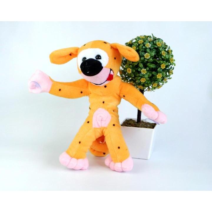Boneka Marsupilami Tempel Kaca Mobil atau Kaca Rumah dll , Boneka tempelan kaca