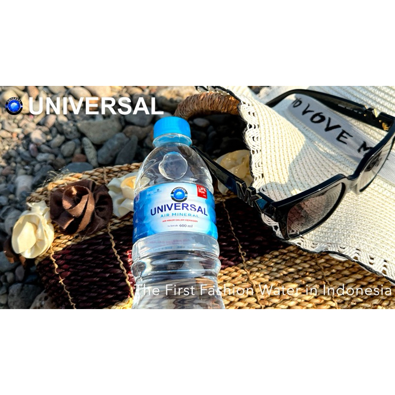 

Universal Air Mineral Water @600 mlx24 Botol/dus