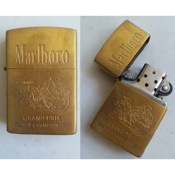 Original Zippo V USA Bradford - CLASSIC ZIPPO SERI MARLBORO GRAND PRIX