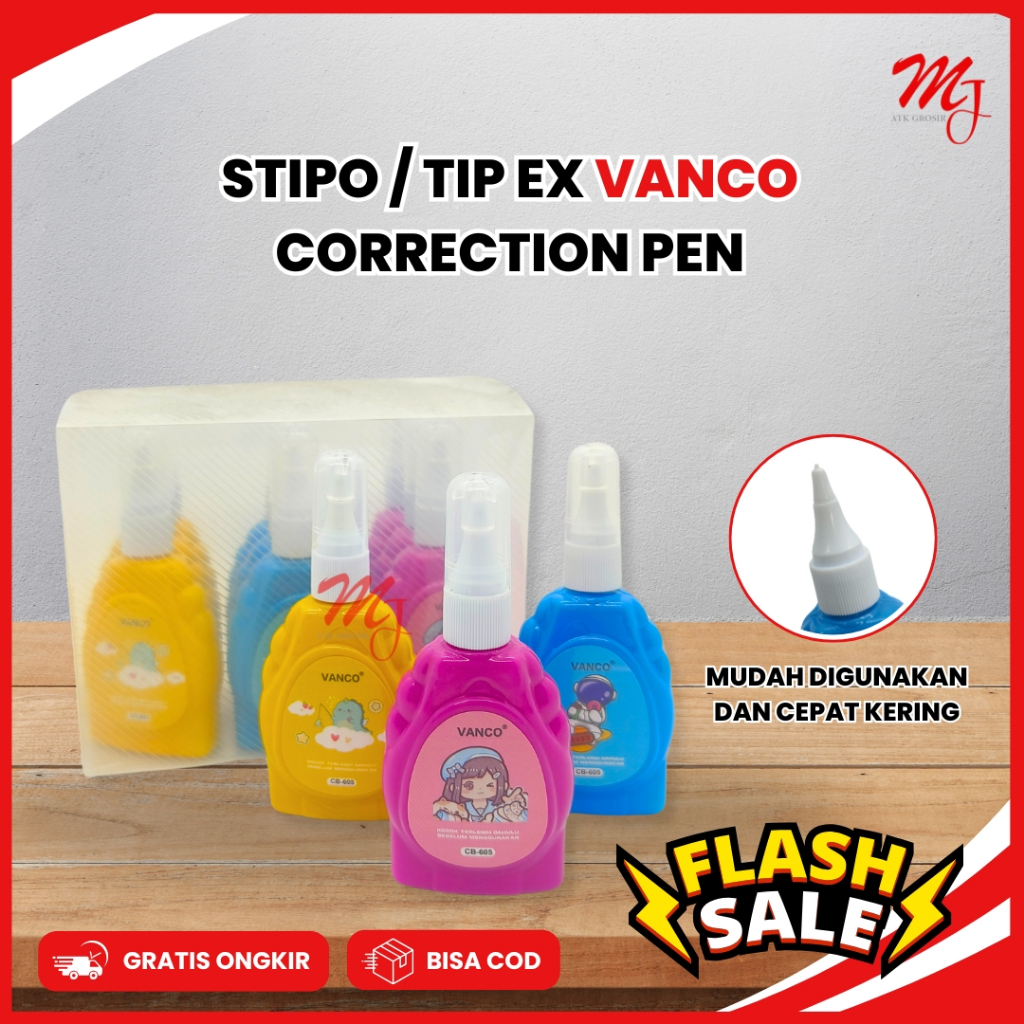 

Stipo Cair / Tip Ex / Correction Fluid fancy mika