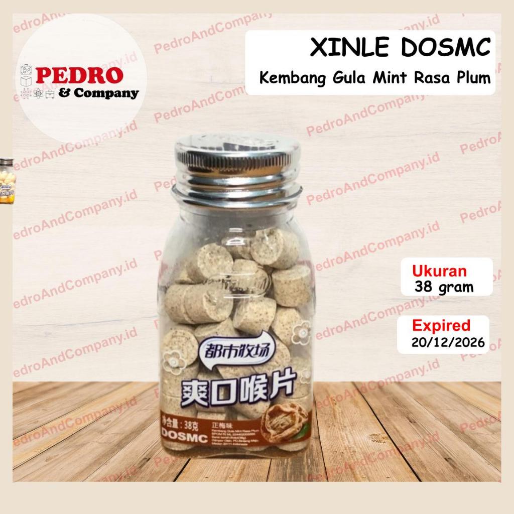 

XinLe Kembang gula permen rasa mint plum 38 gram - candy sweet plum