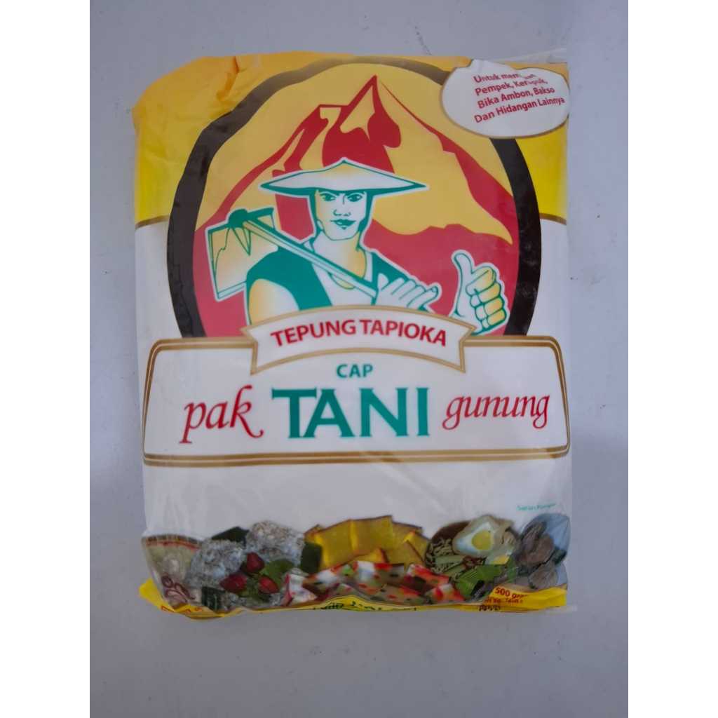 

Pak Tani Gunung Tepung Tapioka 500 Gram