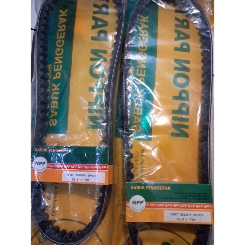 V belt Vanbelt Beat Karbu Spacy Karbu Scoopy Karbu NPP Ori NPP