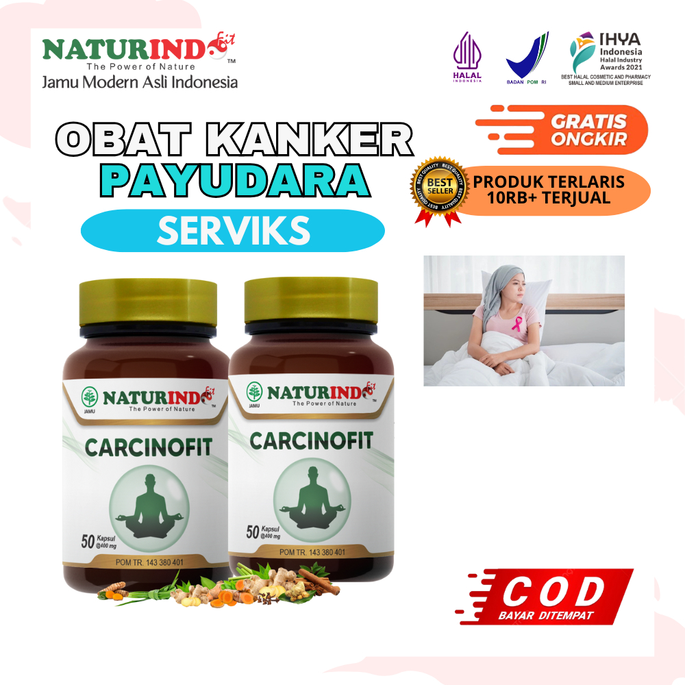 Naturindo Carcinofit Obat Kancer Payudara Serviks