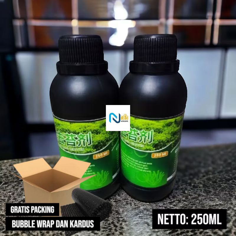 Anti alga import kolam koi / anti alga / anti alga & Moss remover / obat lumut / obat lumut kolam ik