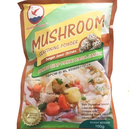 

HERRING BRAND MUSHROOM 100 GR