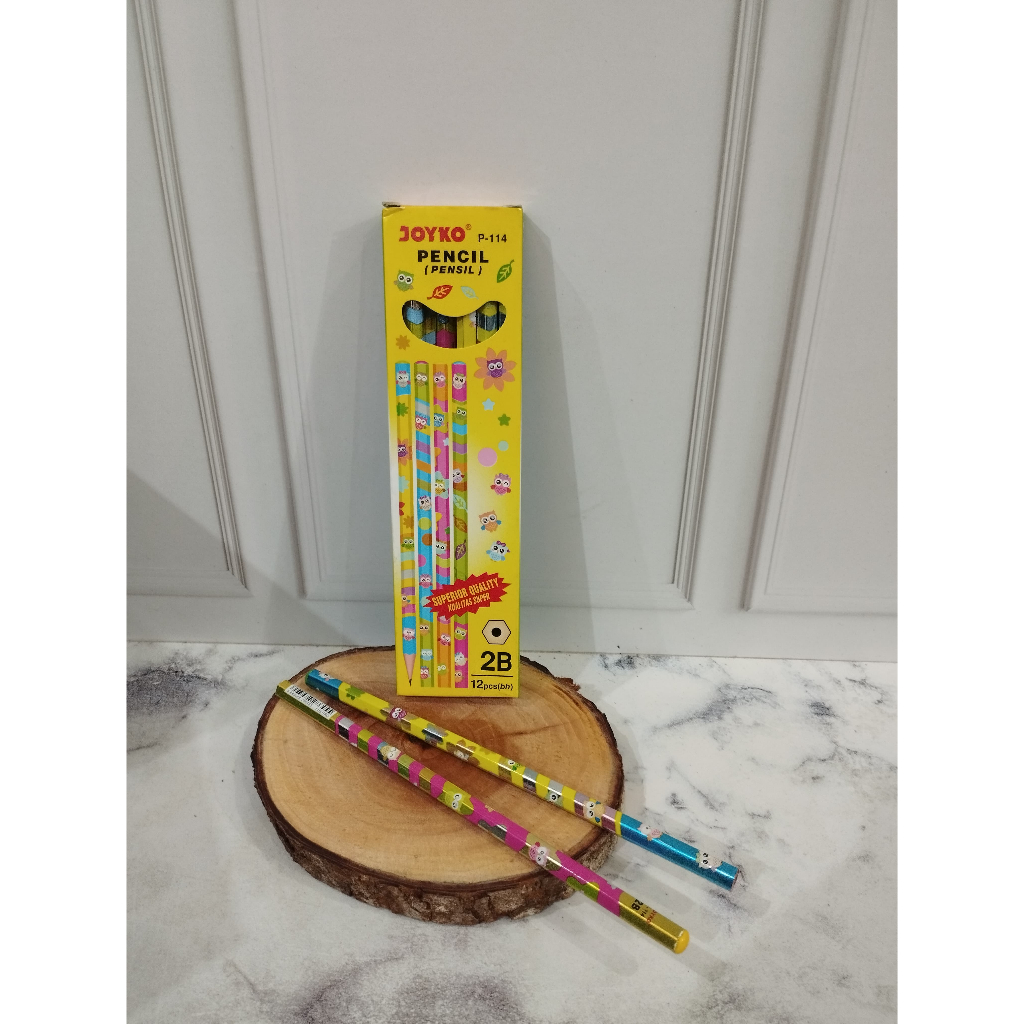 

(Per Kotak) Pensil Joyko 2B P-114