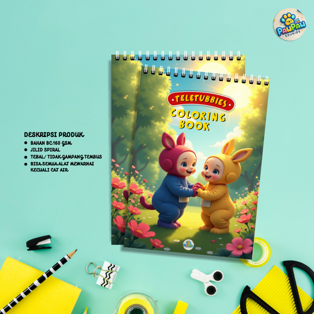 

Coloring Book Anak (BUKU MEWARNAI) Edisi TELETUBBIES by PawPaw Edukids
