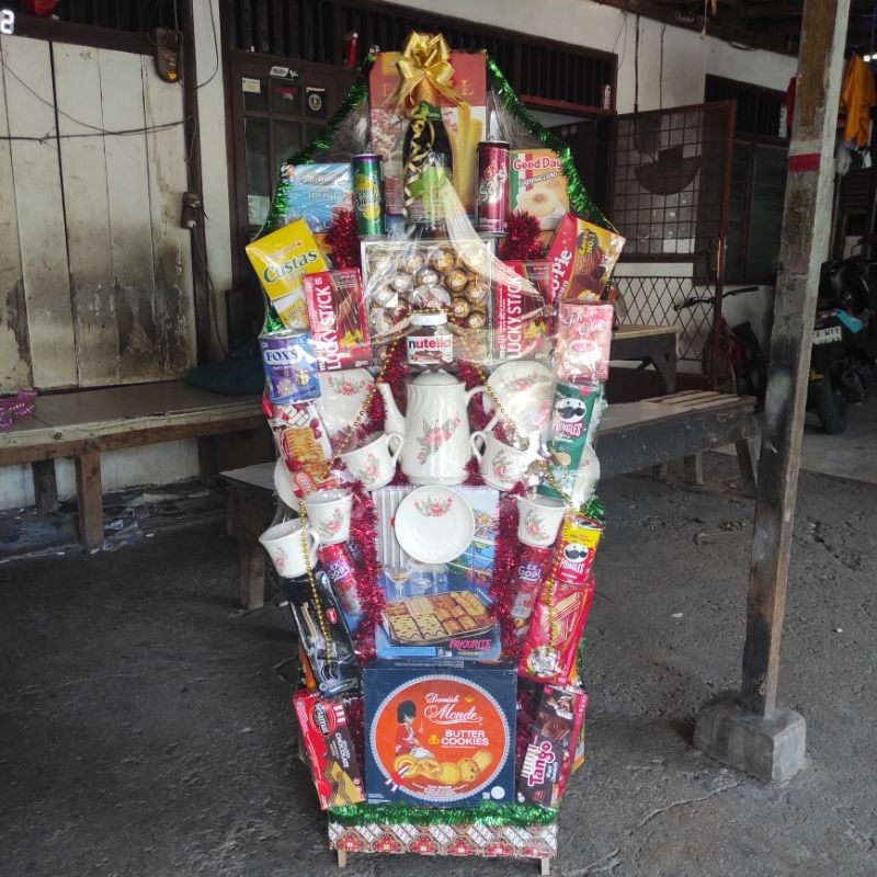 

Parsel Snack Mix Teaset Jumbo - Parcel Snack Lebaran Premium