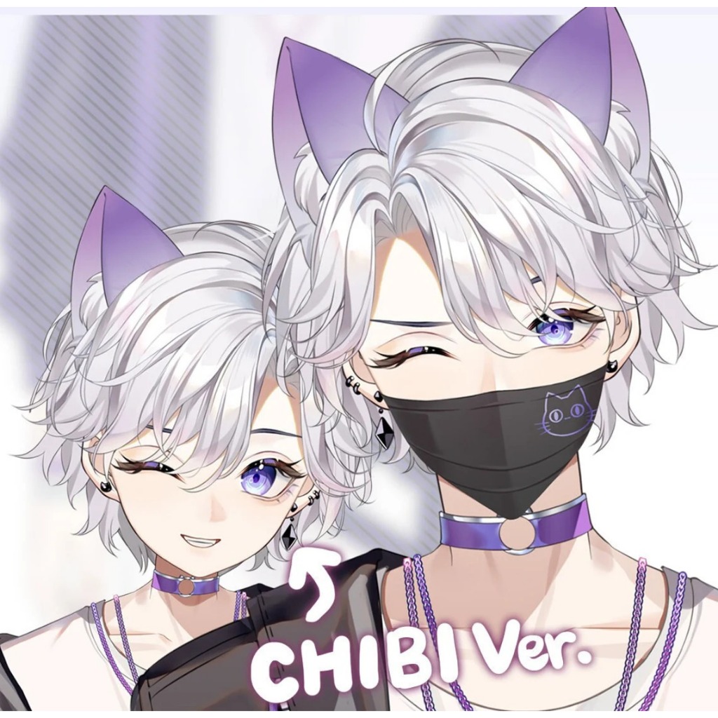 Vtuber / Live2d (Premade & Siap Pakai) - Fox Bad boy