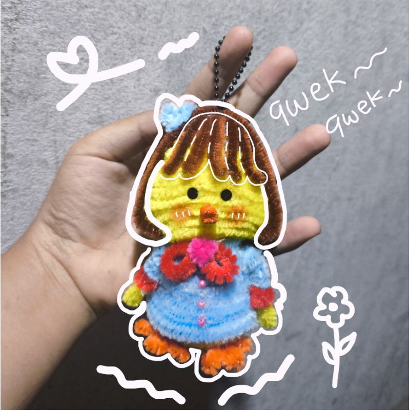 ganci/gantungan kunci bebek