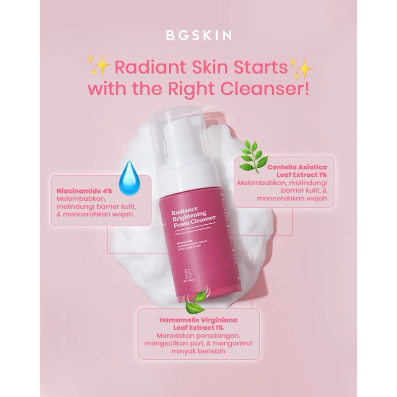 Ecer BG skin | facial wash bg skin | toner bg skin | sunscreen bg skin | night cream bg skin