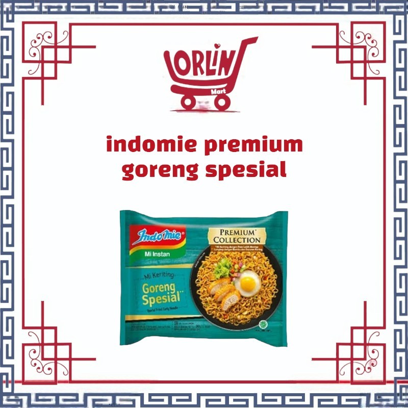 

INDOMIE GORENG PREMIUM SPESIAL / INDOMIE GORENG / INDOMIE GORENG SPESIAL