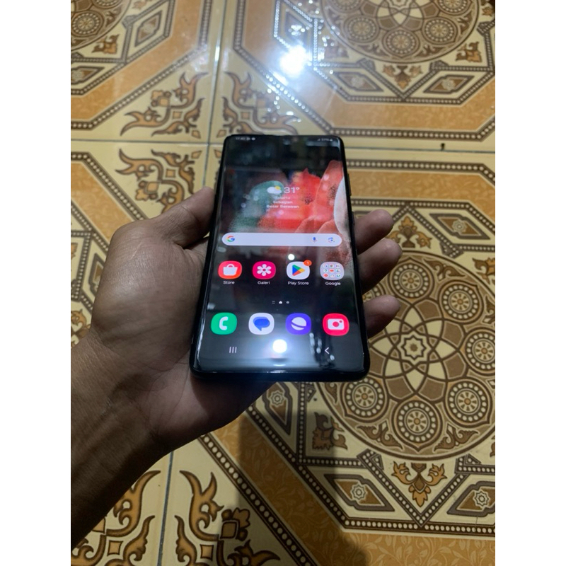 Samsung S21 Ultra 12/128gb Sein Second milik pribadi