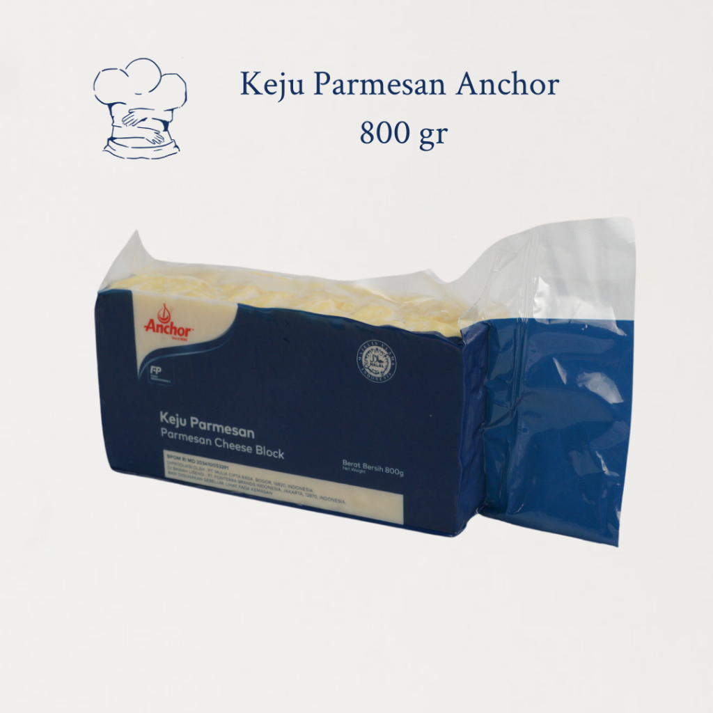 

Keju Permesan ANCHOR 800 GRAM Kemasan Balok/Anchor Parmesan 800gr