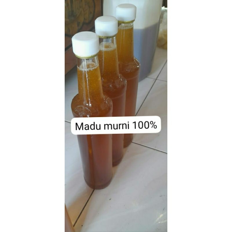 

untuk kesehatan reproduksi madu lebah asli dari hutan netto 150/450 tiap botol