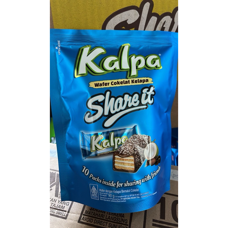 

Kalpa Wafer Coklat Kelapa Share It ( 90g )