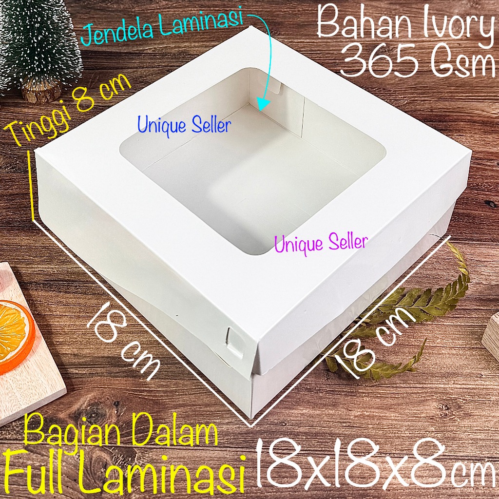 

Dus Ivory Putih 18x18x8 Full Laminasi R8 R8k / Dus Box Kotak Nasi R8 18x18x8 Ivory / Dus Nasi 18x18x8 R8 R8k Ivory / Dus Box Hampers Nasi Kue Snack Jajan Roti Sifon Bolu Puding Pudding Hajatan Souvenir Packaging Jilbab Mukena Uk 18 18x18x8 18x18 R8 R8k