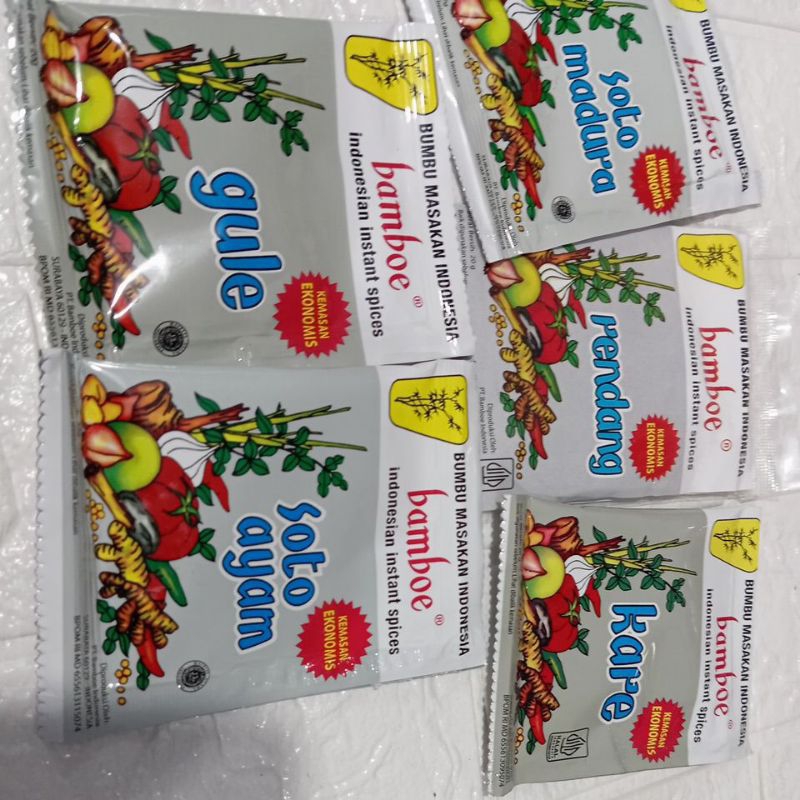 

BAMBOE bumbu masakan instan 22g