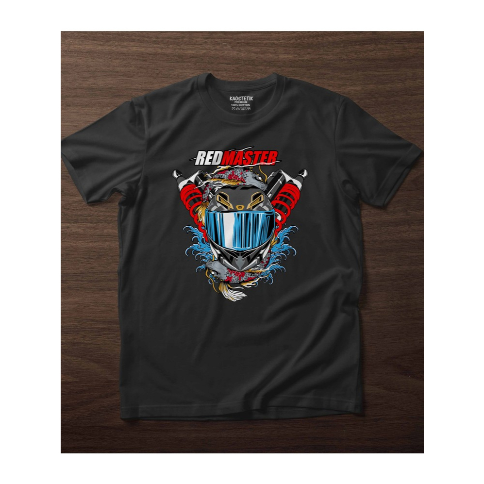 KAOS SUNMORI RED MASTER I BAJU RACING ORIGINAL I KAOS MOTOR DISTRO PROSTREET