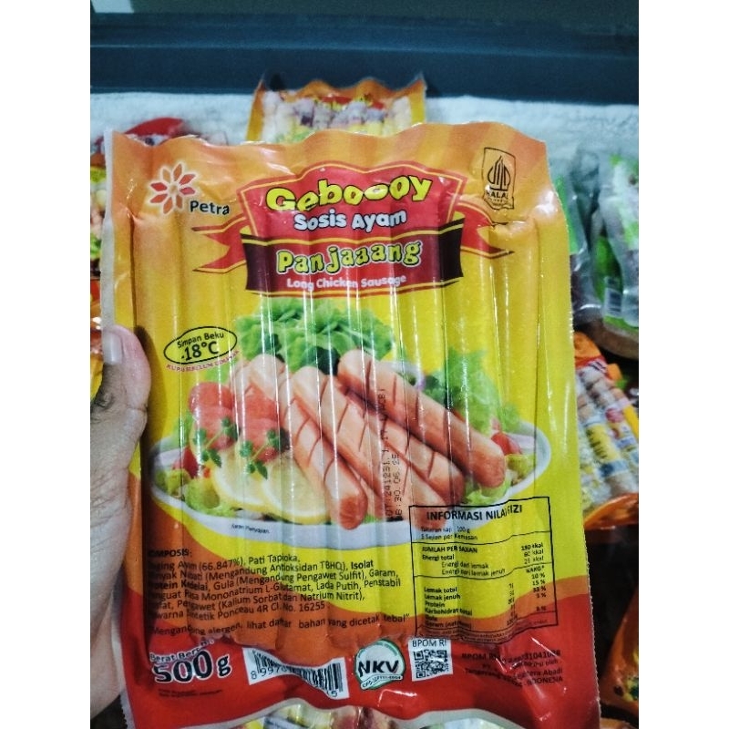 

Sosis geboyku 500g Frozen food